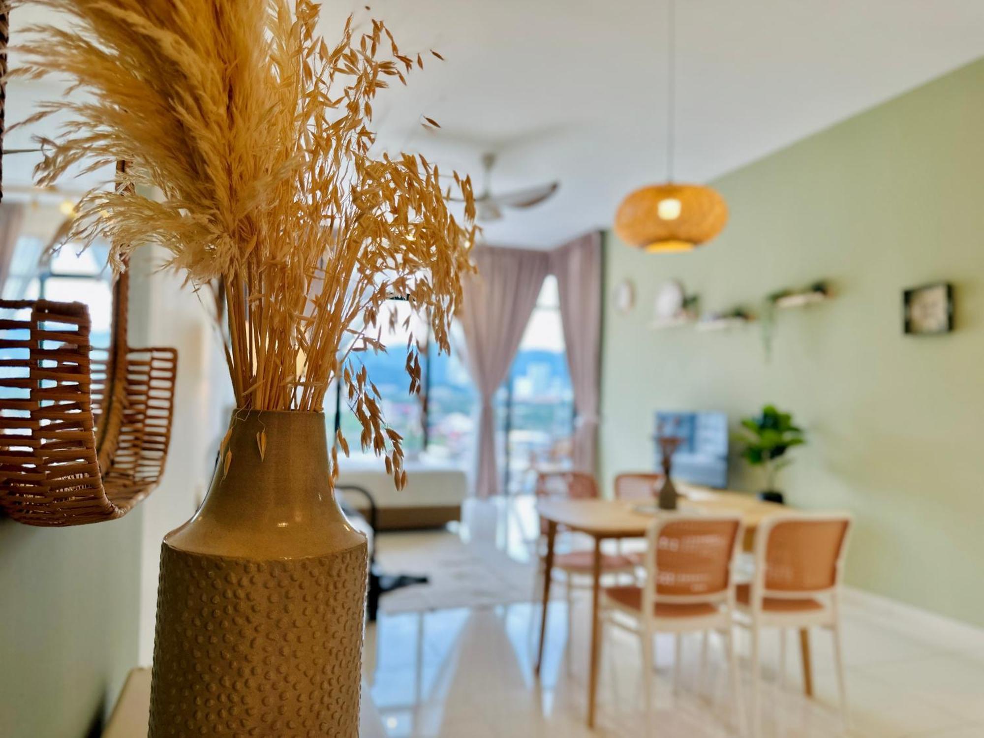 2Br Luxury Rooftop Swimming Pook Homestay@Georgetown@10Pax - 无敌美景两房民宿 מראה חיצוני תמונה