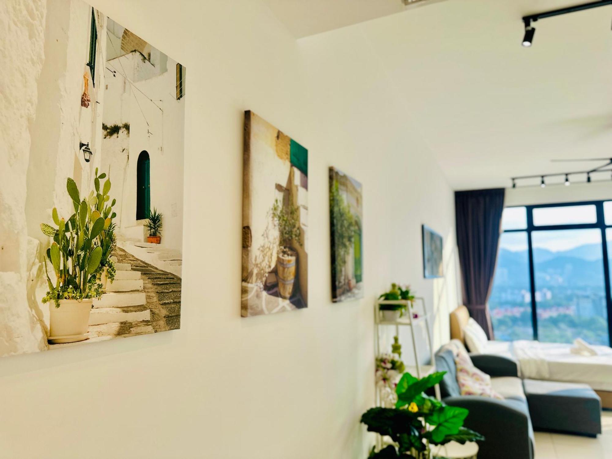 2Br Luxury Rooftop Swimming Pook Homestay@Georgetown@10Pax - 无敌美景两房民宿 מראה חיצוני תמונה
