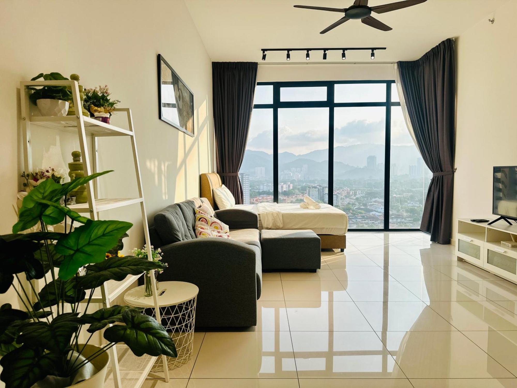 2Br Luxury Rooftop Swimming Pook Homestay@Georgetown@10Pax - 无敌美景两房民宿 מראה חיצוני תמונה